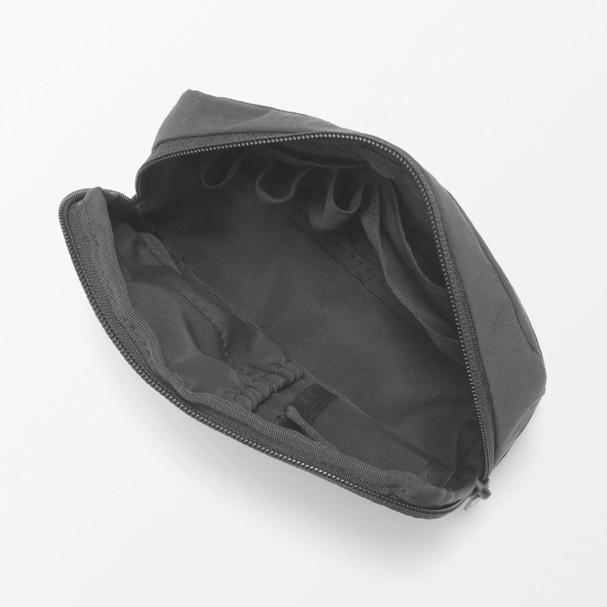 Wrinkled Nylon Wide-Opening Pouch - Large - Image 19