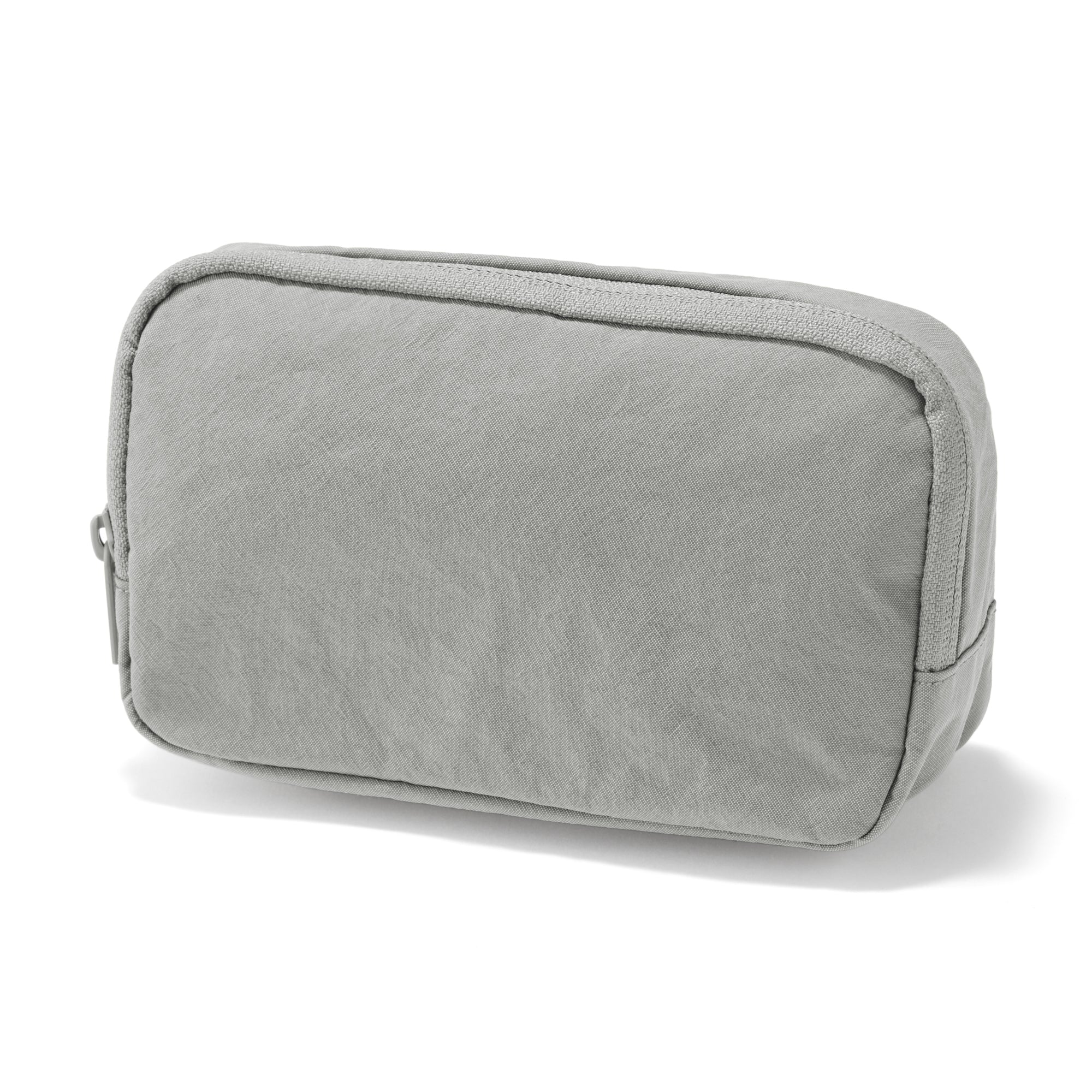 Wrinkled Nylon Wide-Opening Pouch - Large - Image 8