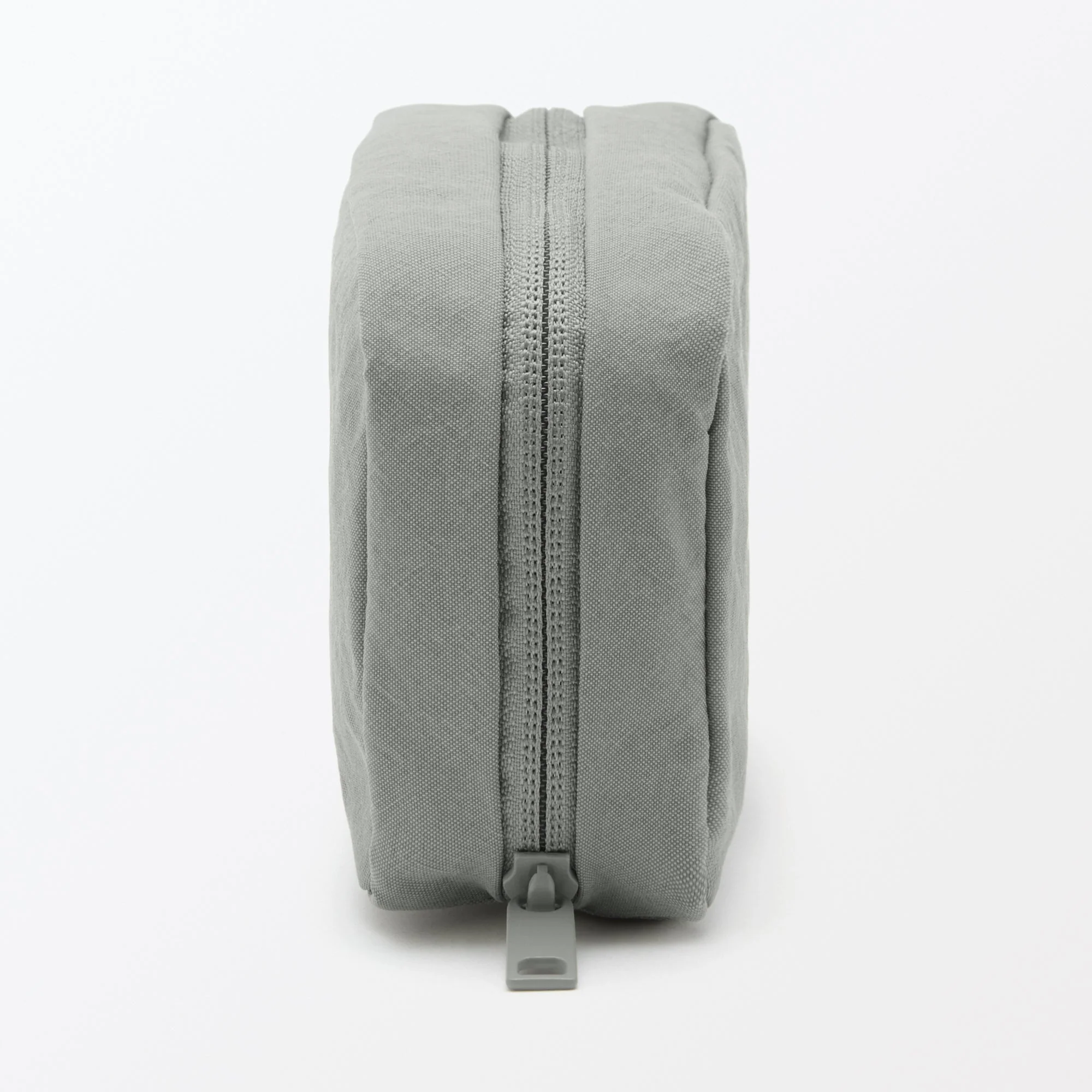 Wrinkled Nylon Wide-Opening Pouch - Medium - Image 11