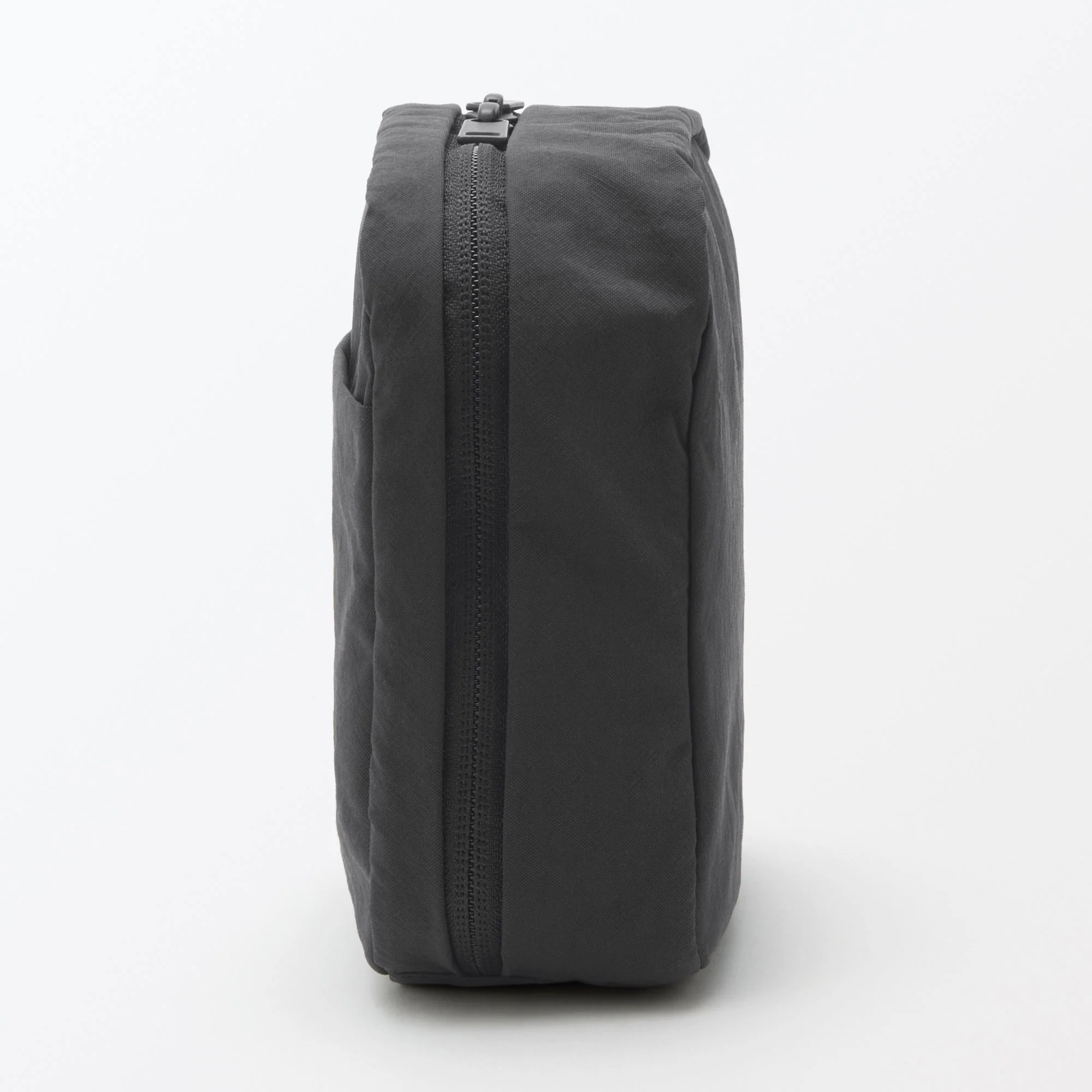 Wrinkled Nylon Wide-Opening Pouch - Square - Image 18