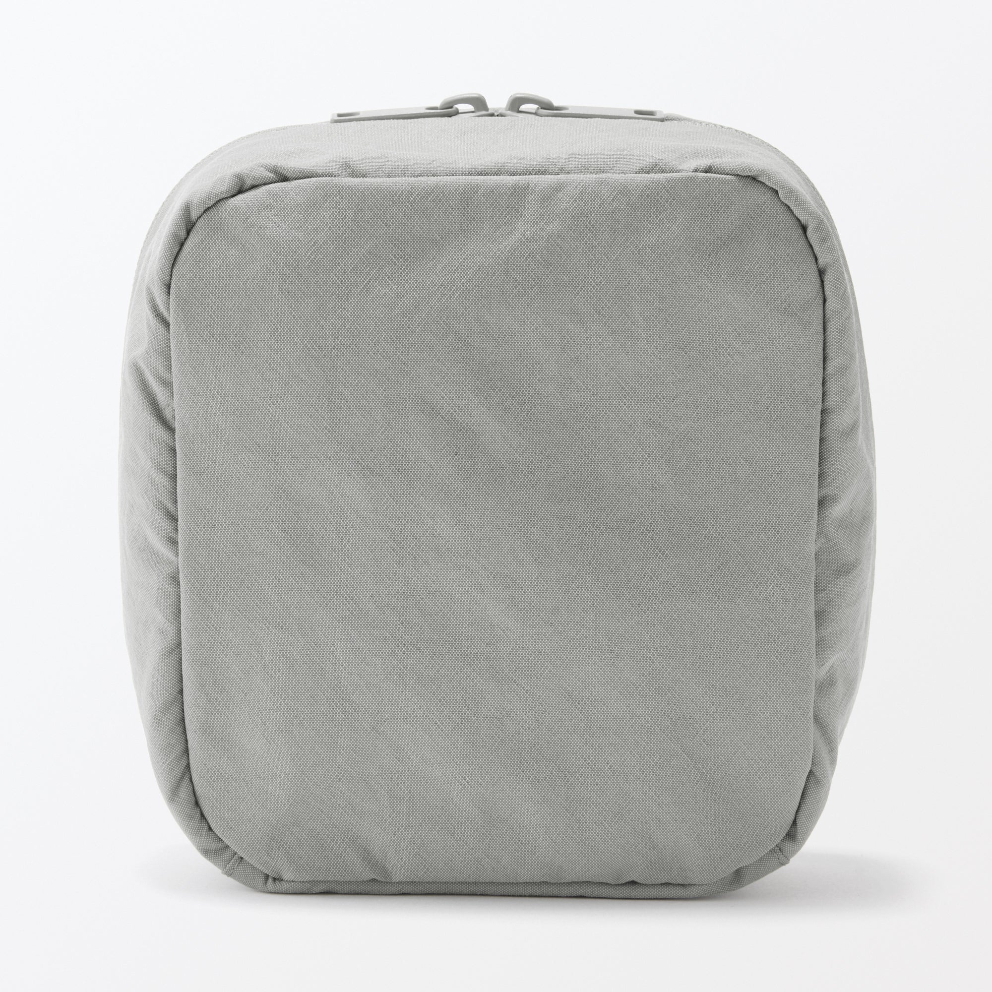 Wrinkled Nylon Wide-Opening Pouch - Square - Image 3