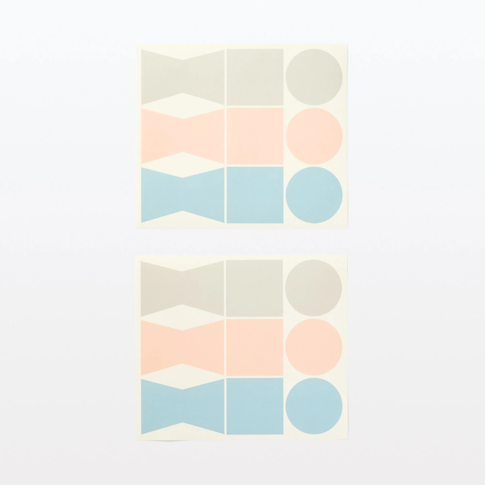 Writable Gift Stickers - Gray/Blue/Pink - Image 3
