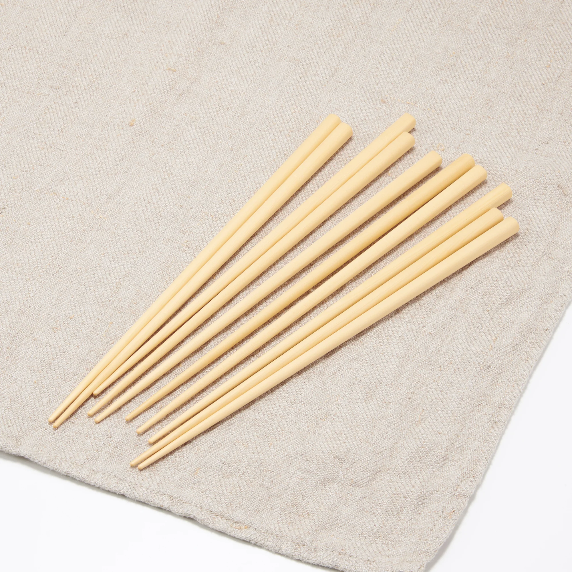Yellow Cedar Chopsticks - 5 Pairs - Image 4